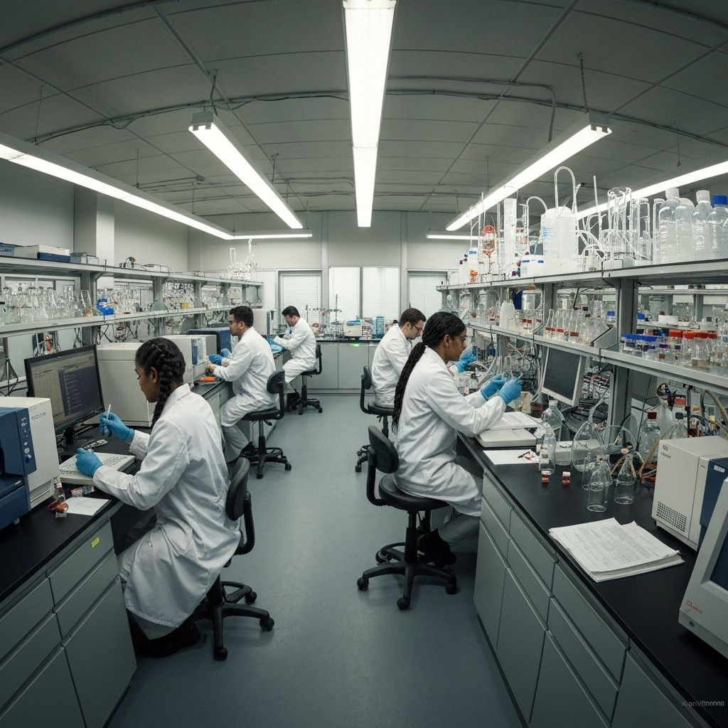 Laboratório moderno da Alchemical